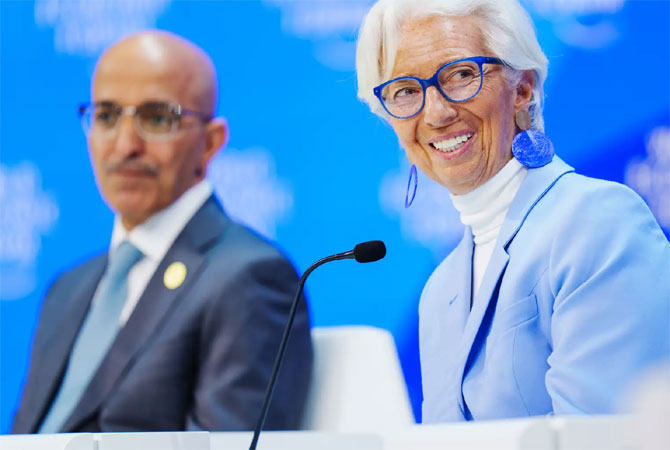 Christine Lagarde es la presidenta del Banco Central Europeo