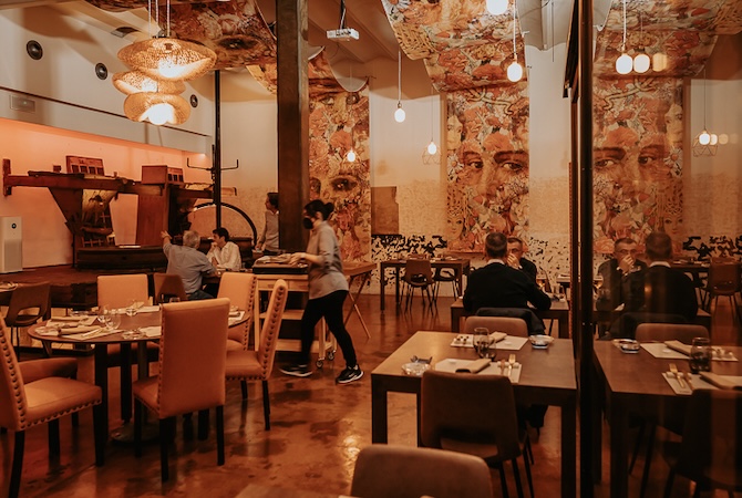 Interior del Taúlla en Espinardo, Murcia.