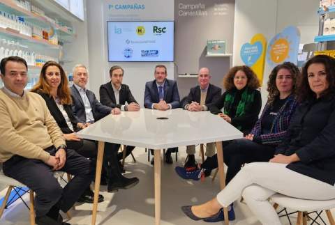 Reunión de esta mañana entre Hefame, ONGD, Jesús Abandonado, etc.