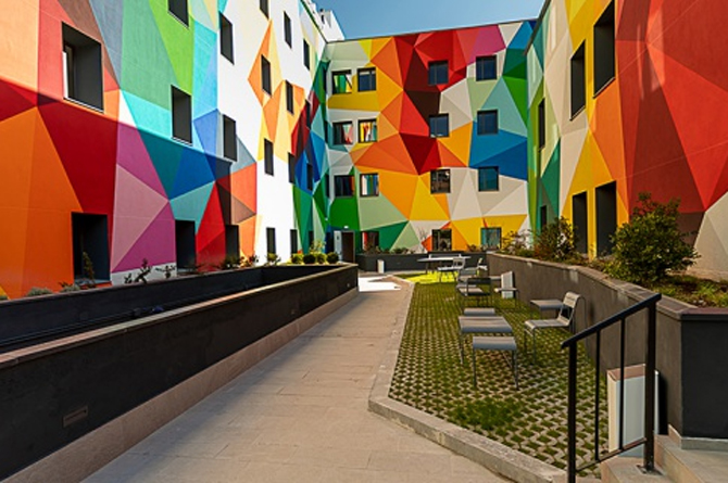 Residencia universitaria de Resa en el distrito madrileño de Moncloa