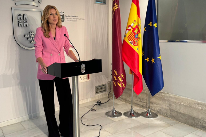 Marisa López Aragón es la consejera de Empresa, Empleo y Economía Social