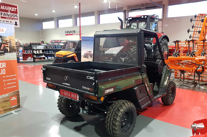 Modelo de buggy fabricado por Corvus