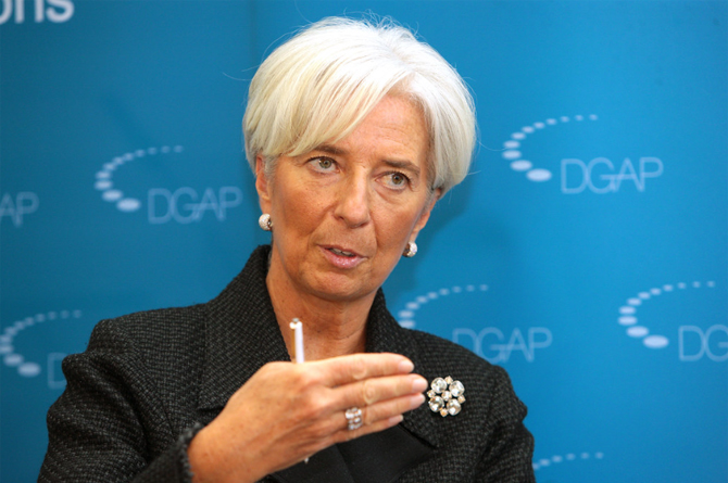 Christine Lagarde, presidenta del Banco Central Europeo