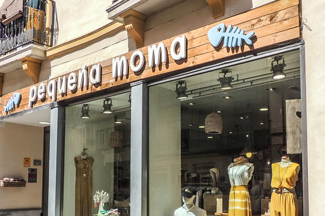 Tienda de Pequeña Moma en Puertas de Murcia, en Cartagena