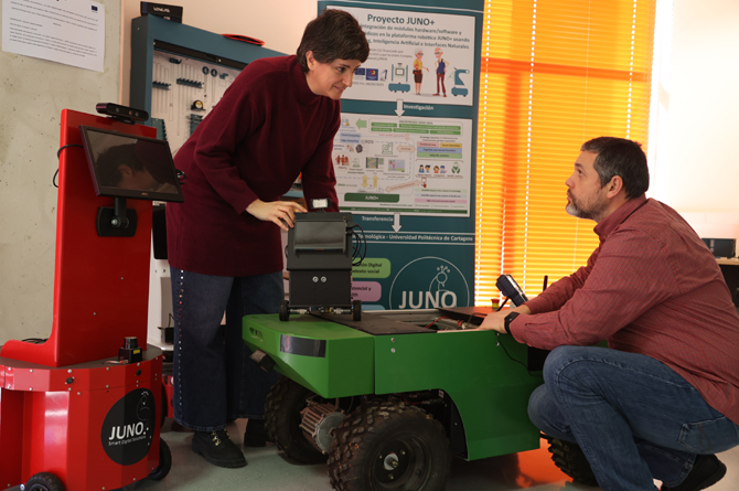 Imagen del robot que monitorizar&aacute; el Puerto de Cartagena