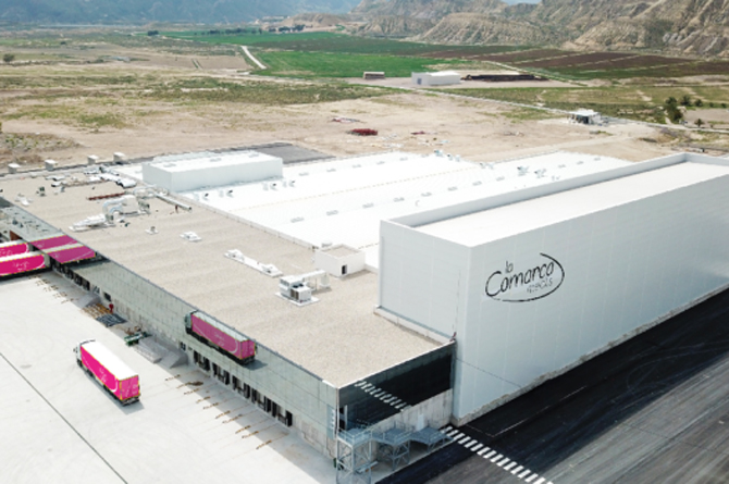 Instalaciones de La Comarca Meats, en Lorca