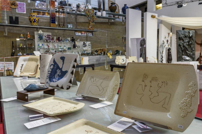 Imagen del interior del Centro Regional de Artesan&iacute;a de Murcia