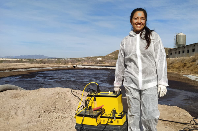 Ximena Capa, autora de la tesis