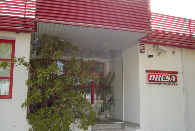 Oficinas de Dhesa en la carretera de Fortuna