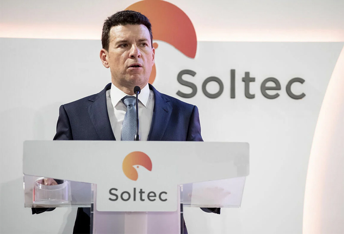 Raúl Morales es presidente ejecutivo y consejero delegado de Soltec