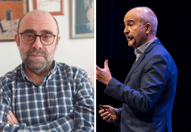 Pepe Ferrer y Lucio Fernández