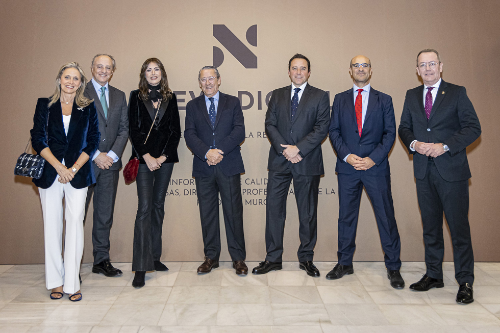 Los miembros de la sociedad editora, El Nuevo Digital Murcia SL. Imagen: Abel F. Ros