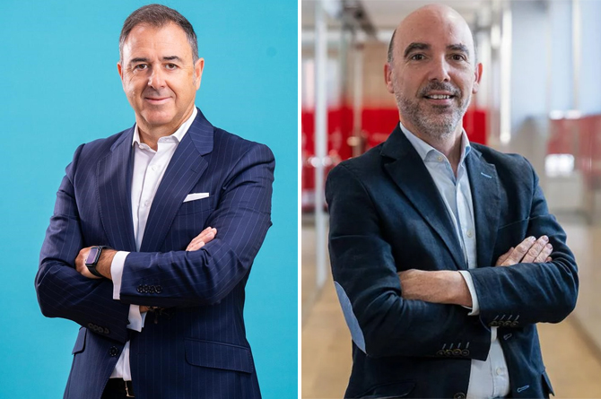 Javier Gallardo (izquierda) y Miguel Ángel Franco
