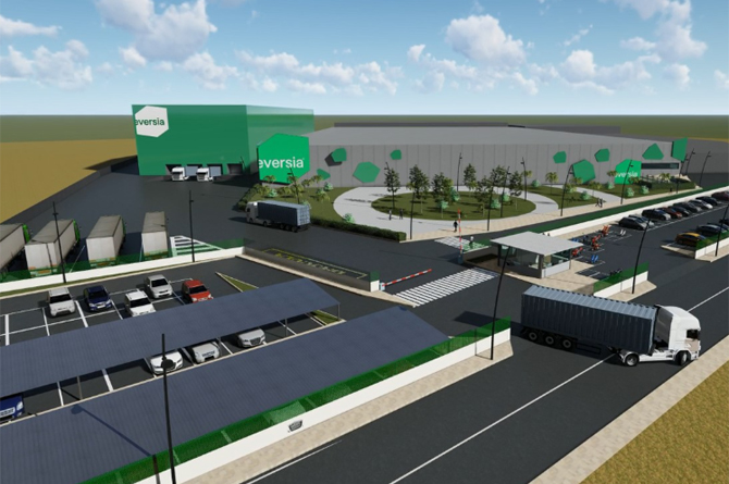 Recreación de lo que serán todas las instalaciones de Eversia en Lorquí