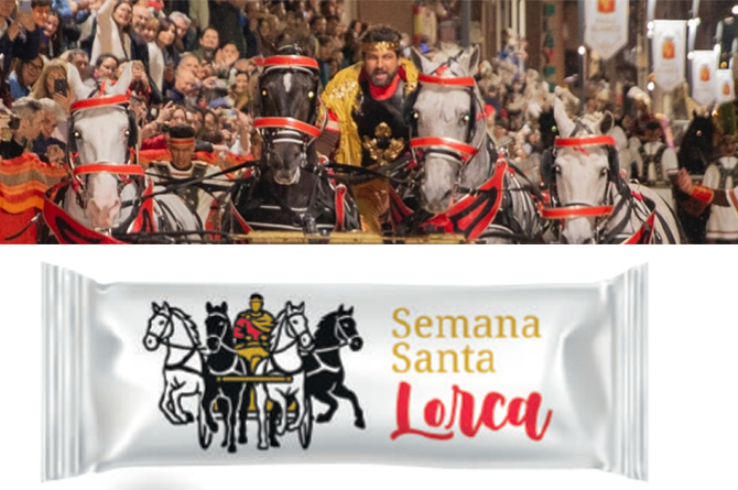 La cuadriga de López Miras, ¿inspiración para envoltorios de caramelos?
