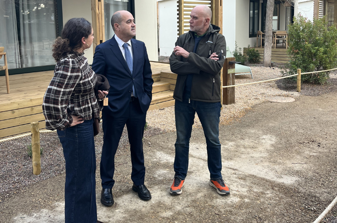 La Cámara de Cartagena ‘bendice’ el modelo turístico de TAÏGA Costa Calida, en El Portús