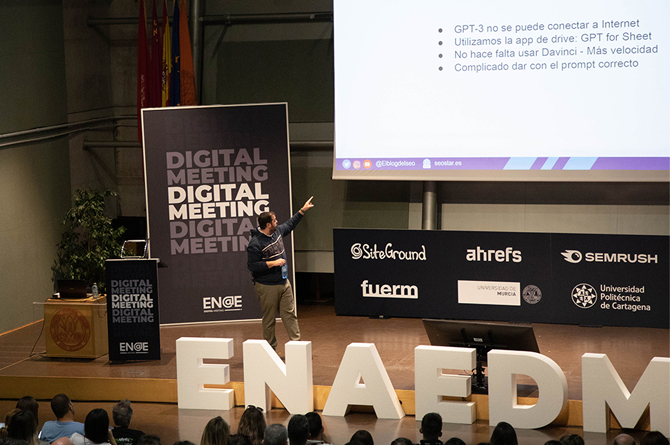 Imagen de archivo de una pasada edición de ENAE Digital Meeting
