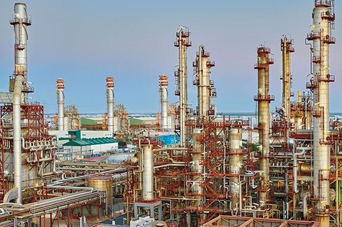 Refinería de Cepsa en Huelva