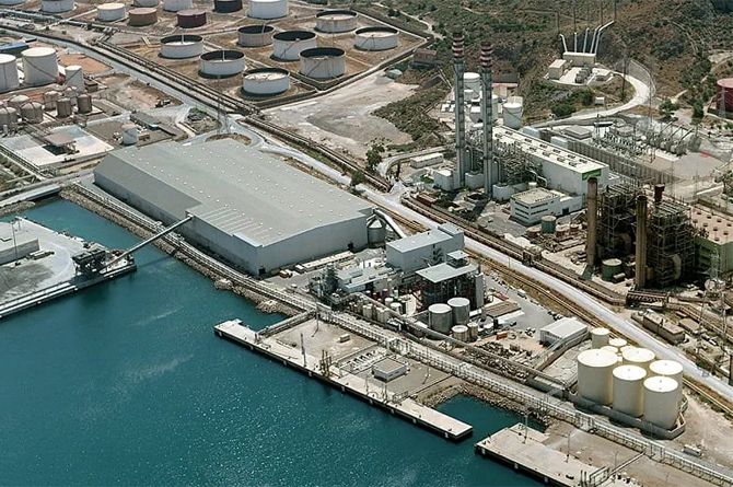 Planta de Bunge en Cartagena