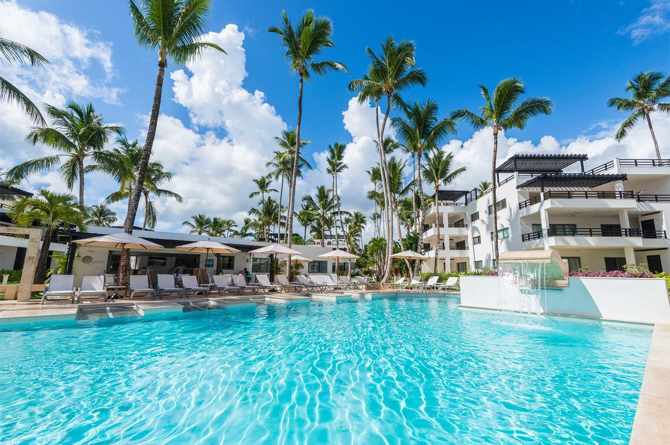Uno de los complejos turísticos ya existentes en Las Terrenas, República Dominicana