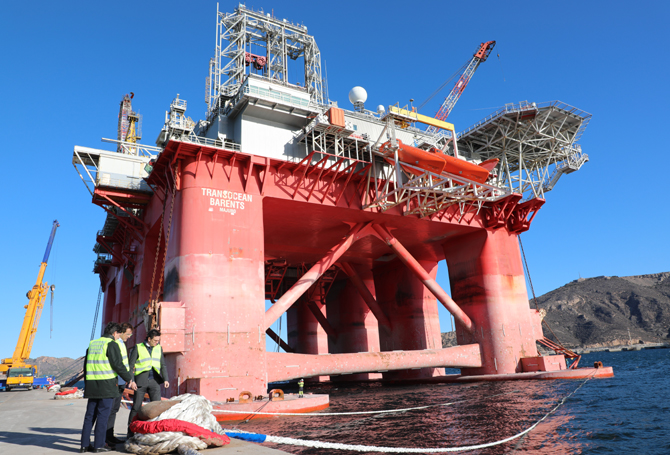 Plataforma petrolífera Transocean Barents