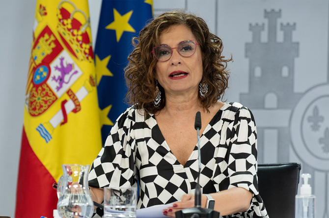María Jesús Montero, ministra de Hacienda