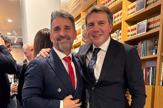 De izquierda a derecha: Jesús Jiménez y José Luis Álvarez