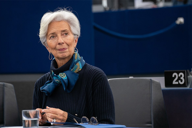 Christine Lagarde, presidenta del Banco Central Europeo
