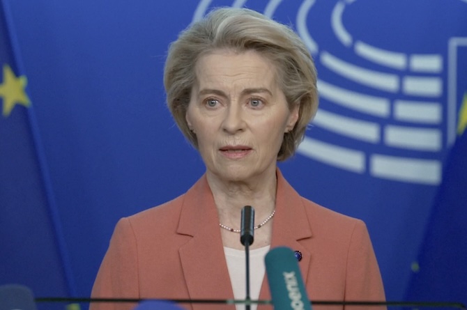 Ursula Von der Leyen, presidenta de la Comisión Europea