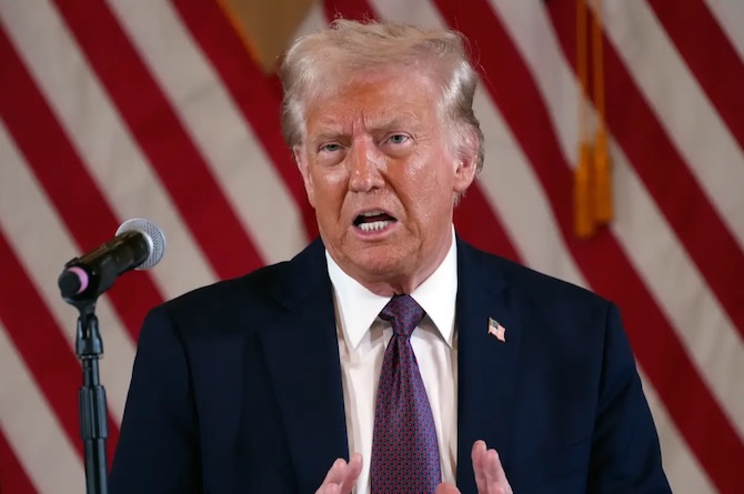 Donald Trump, presidente de los Estados Unidos de América