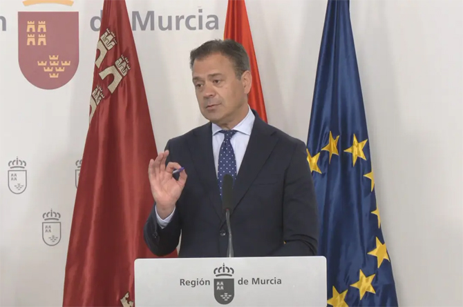 Marcos Ortu&ntilde;o es, adem&aacute;s de Portavoz del Gobierno regional, consejero de Emergencias