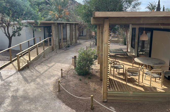 Imagen del camping Ta&iuml;ga Costa C&aacute;lida, en El Port&uacute;s