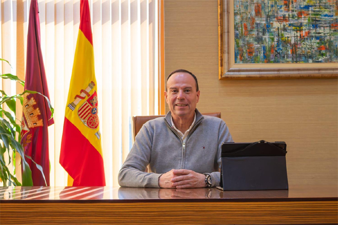 Jos&eacute; Javier G&oacute;mez Vizca&iacute;no en su despacho de Cifra