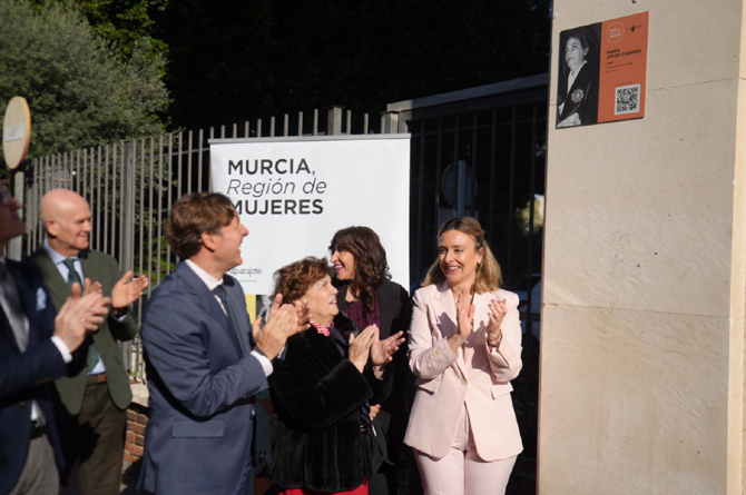 Homenaje en Murcia a María Jover, primera jueza de España