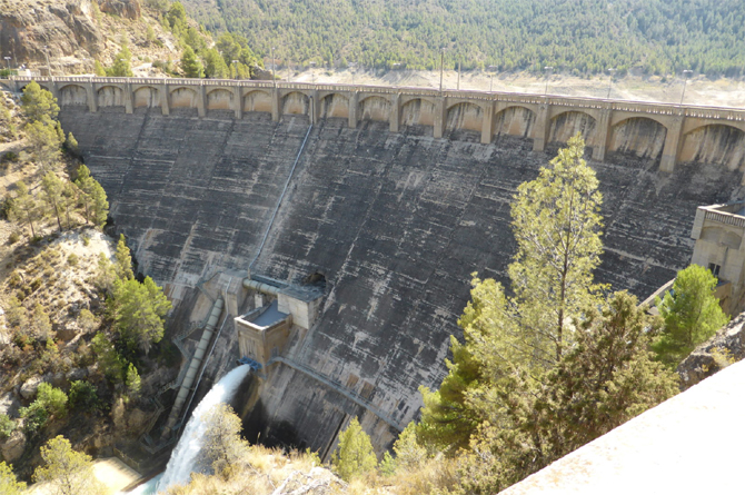 Las reservas en el Segura superan los 50% de capacidad, lo que no ocurría en más de diez años