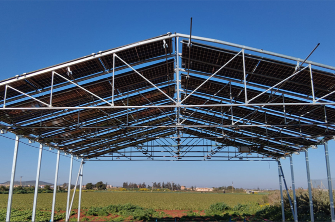 Estructura dise&ntilde;ada por investigadores de la UPCT