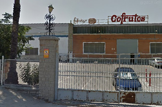 El fabricante de zumos Cofrutos, de Cehegín, ha siddo la primera empresa regional sancionada este año