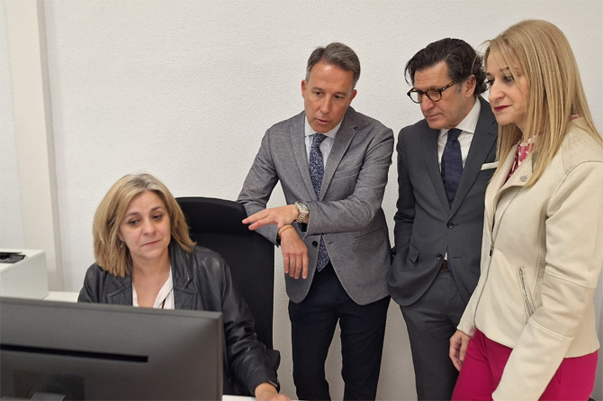 El alcalde de Lorca y el presidente del TSJ