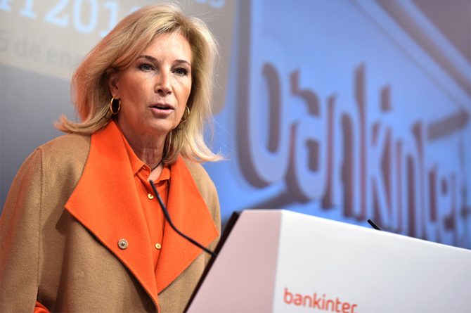 María Dolores Dancausa es la presidenta de Bankinter