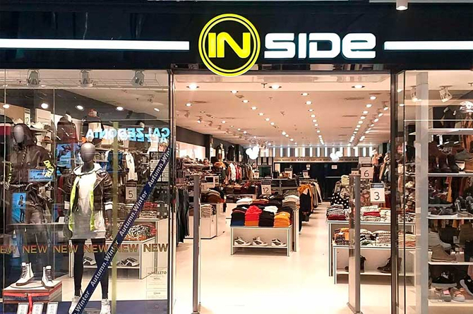 Tienda de la enseña Inside, propiedad de Liwe Española