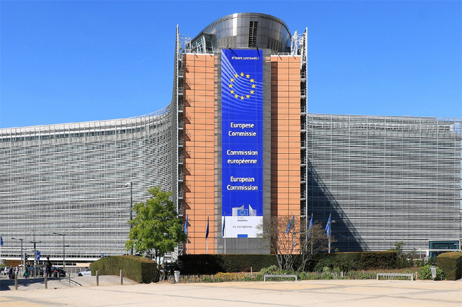 Edificio Berlaymont, sede de la Comisión en Bruselas