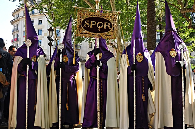 Imagen de la pasada Semana Santa en Sevilla