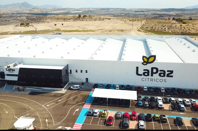Instalaciones de C&iacute;tricos La Paz en Fortuna, inauguradas en 2018