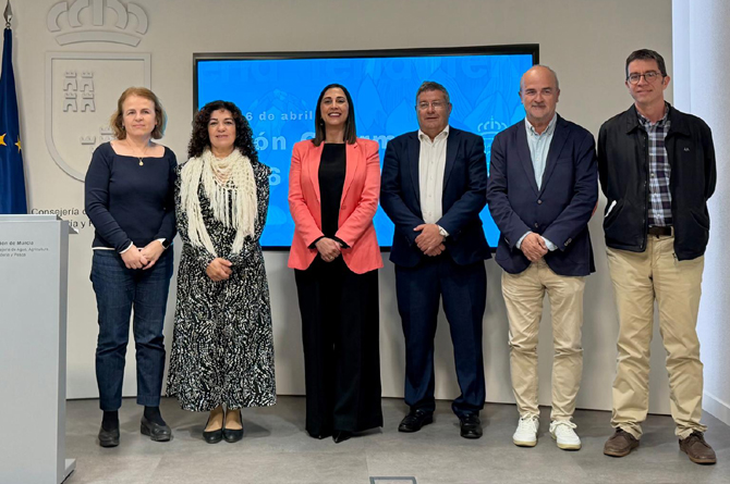 Sara Rubira, durante la presentaci&oacute;n de la participaci&oacute;n de la Regi&oacute;n en Sal&oacute;n Gourmets