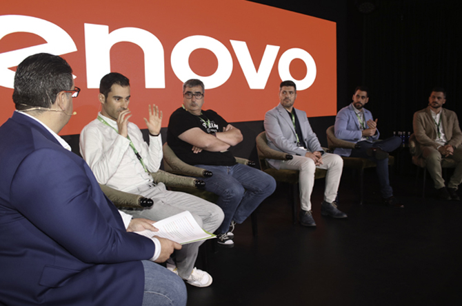 Imagen de archivo de uno de los eventos organizados por iTRES con el patrocinio por Lenovo