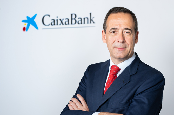 Gonzalo Gort&aacute;zar, consejero delegado de CaixaBank
