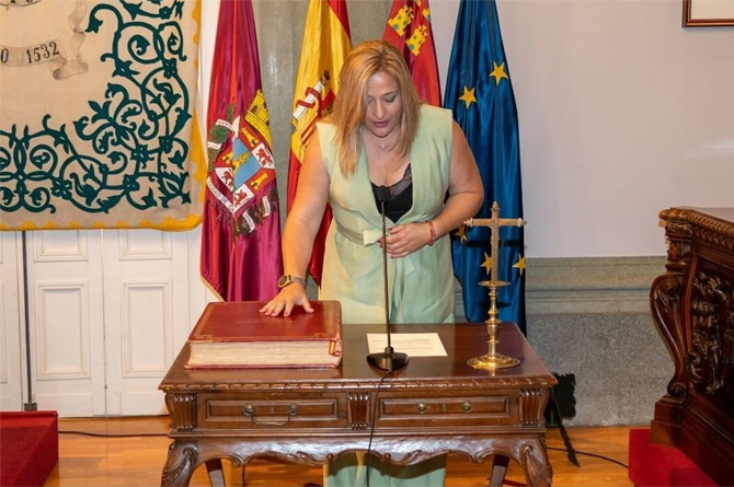 Toma de posesi&oacute;n de Beatriz S&aacute;nchez del &Aacute;lamo como concejal en mayo de 2023