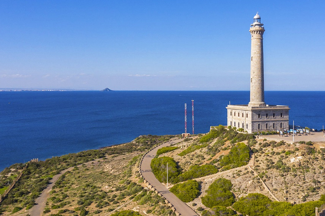 Arrancan las obras de mejora del entorno del faro de Cabo de Palos