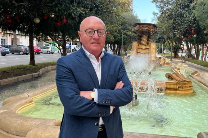 Diego Salinas, concejal no adscrito en el ayuntamiento de Cartagena