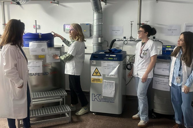 Investigadores de la Plataforma Biobanco